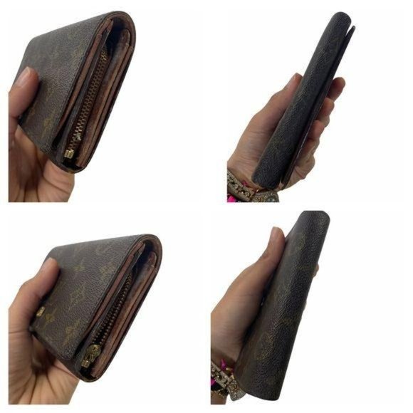 Authentic Louis Vuitton Wallet Porte Monnaie Billet Tresor LV Vintage - Picture 9 of 10